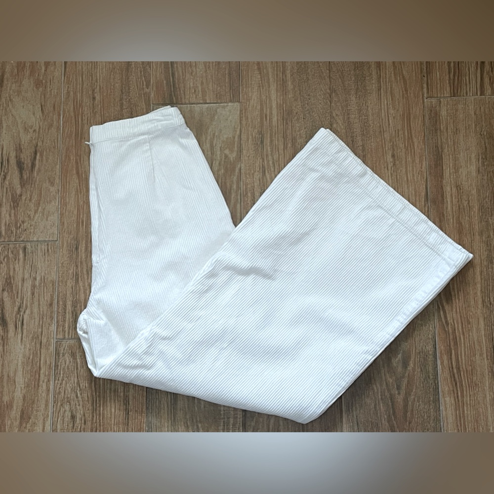 Faithfull the Brand White Wide Leg Pants